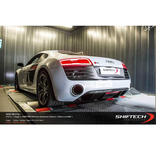 Armytrix Valvetronic Exhaust System for Audi R8 MKI Facelift V10 5.2 FSI Coupe/Spider (2013-2015) - AUR12-DT16B 9