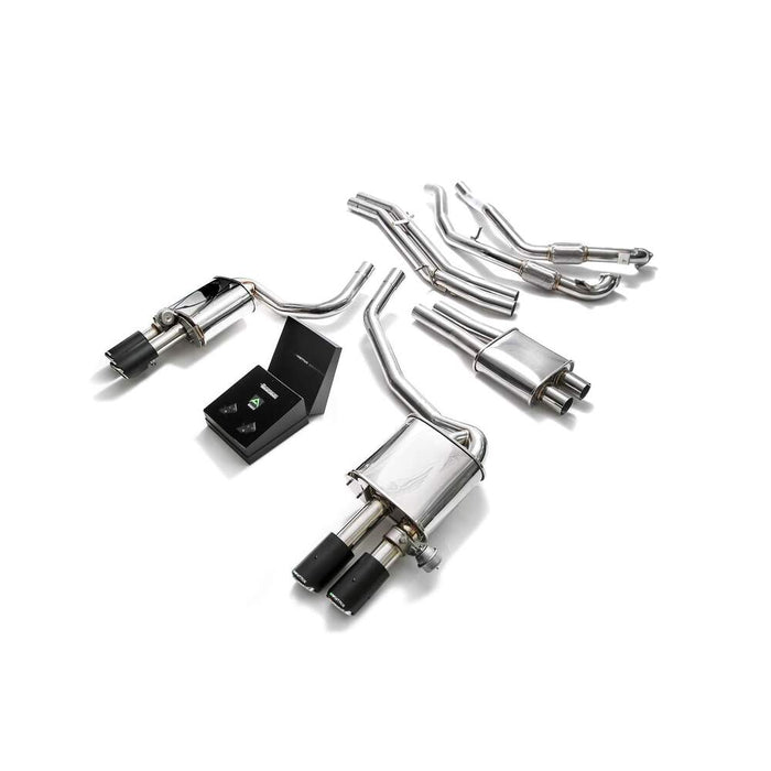 Armytrix Valvetronic Exhaust System for Audi S5 B9 3.0 TFSI Coupe Non-OPF (2017-present) - AU95S-QS14C 2