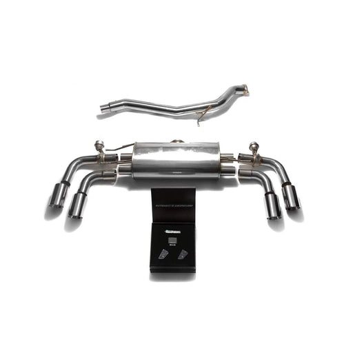 Armytrix Valvetronic Exhaust System for Audi TT 8J MK2 1.8 2.0 TFSI Quattro Coupe (2006-2014) - AU8JS-QS11C 