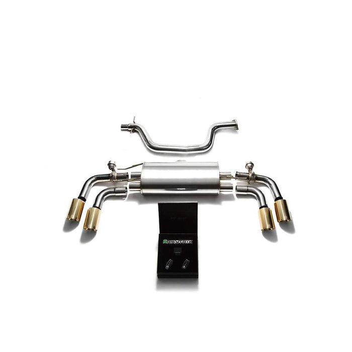 Armytrix Valvetronic Exhaust System for Audi TT 8J MK2 2WD 1.8/2.0 TFSI Coupe (2006-2014) - AU8JT-QS11C 3
