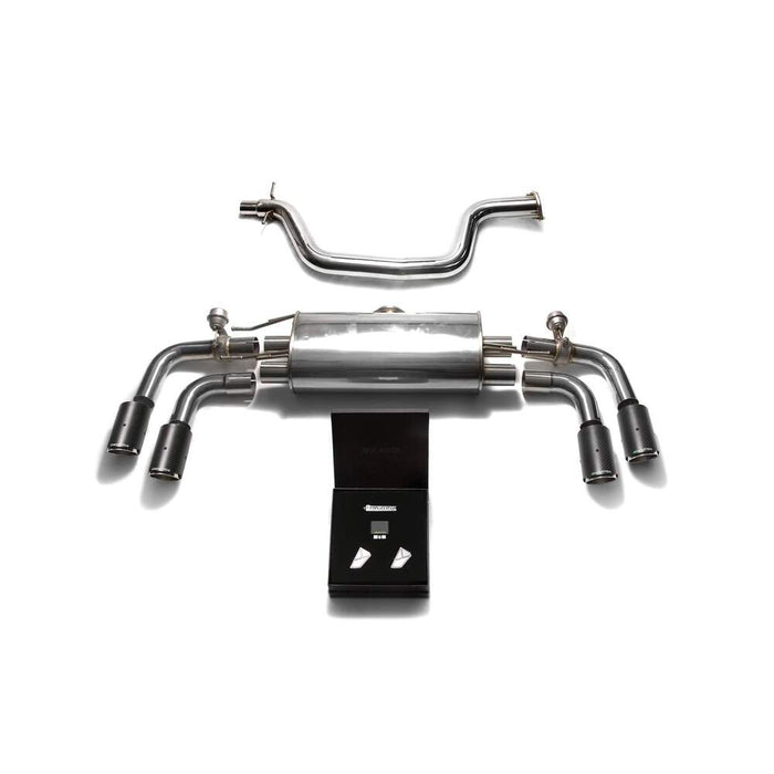 Armytrix Valvetronic Exhaust System for Audi TT 8J MK2 2WD 1.8/2.0 TFSI Coupe (2006-2014) - AU8JT-QS11C 4