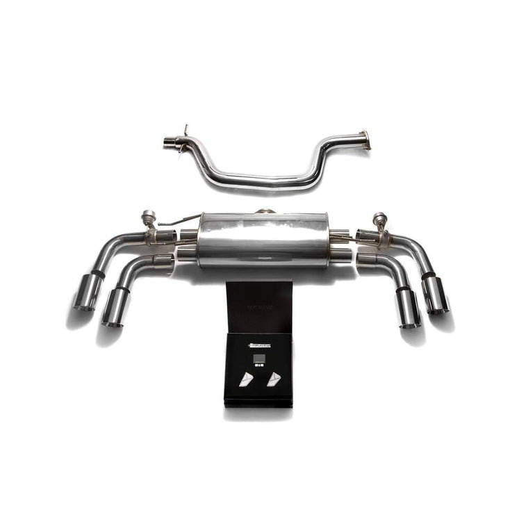 Armytrix Valvetronic Exhaust System for Audi TT 8J MK2 2WD 1.8/2.0 TFSI Coupe (2006-2014) - AU8JT-QS11C 