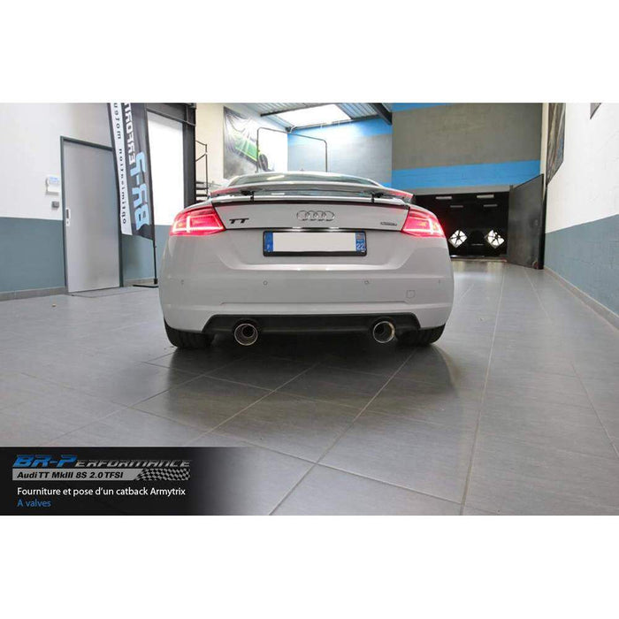 Armytrix Valvetronic Exhaust System for Audi TT 8S MK3 1.8 2.0 TFSI 2WD Coupe (2015-present) - AU8S2-DS33C 5