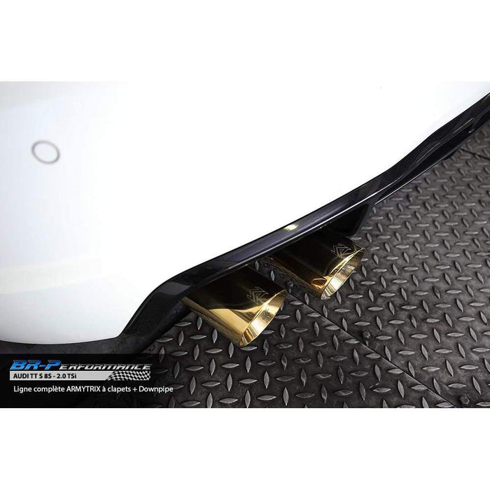 Armytrix Valvetronic Exhaust System for Audi TTS 8S MK3 Quattro Coupe Non-OPF (2015-2023) - AU8SS-QS11C 10