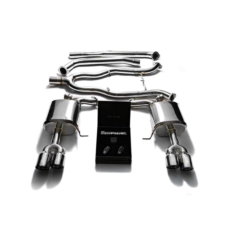 Armytrix Valvetronic Exhaust System for BMW F10 535i (2010-2017) - BMF13-QS17C 