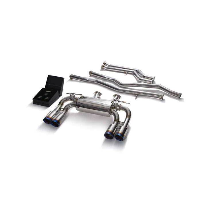 Armytrix Valvetronic Exhaust System for BMW F87 M2 Competition (2019-2022) - BMF87C-QS38C 1