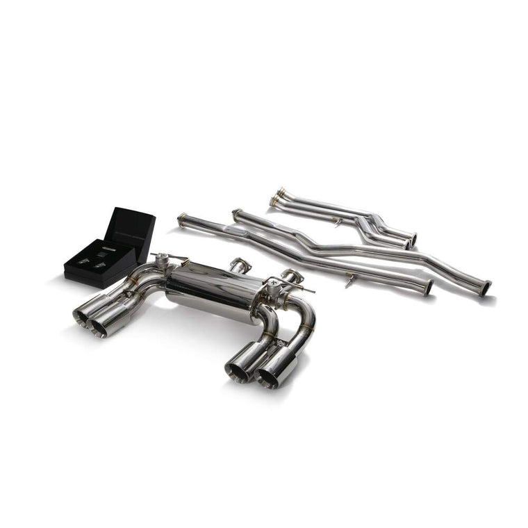 Armytrix Valvetronic Exhaust System for BMW F87 M2 Competition (2019-2022) - BMF87C-QS38C 