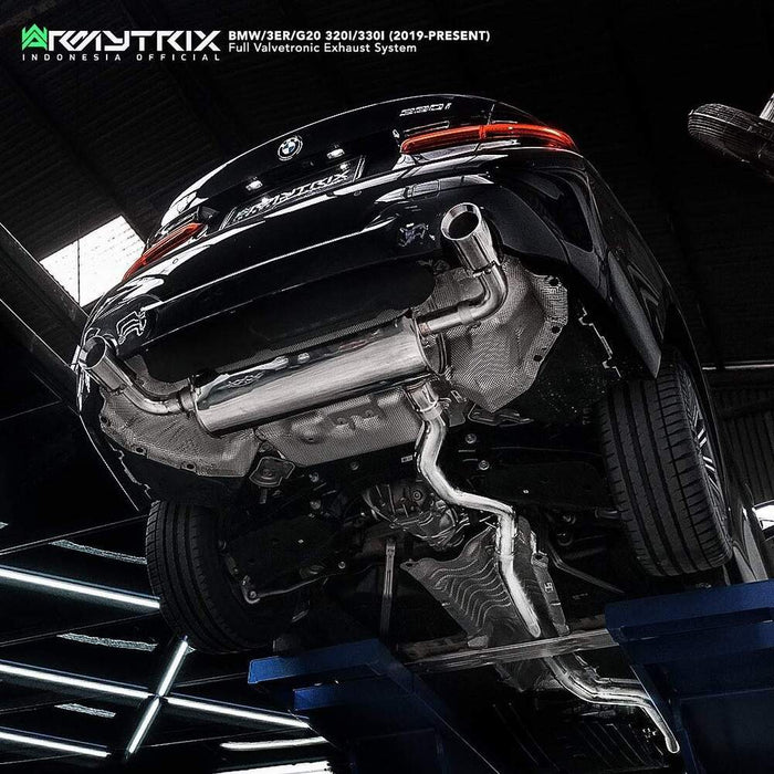 Armytrix Valvetronic Exhaust System for BMW G20 320/330 B46 Non-OPF (2019-present) - BMG26-DS38C 4