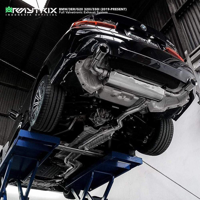 Armytrix Valvetronic Exhaust System for BMW G20 320/330 B46 Non-OPF (2019-present) - BMG26-DS38C 6