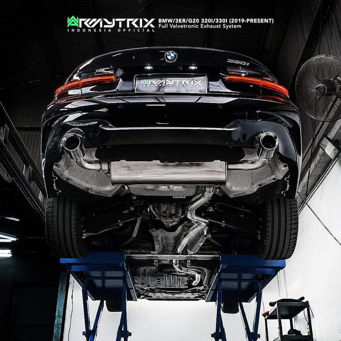 Armytrix Valvetronic Exhaust System for BMW G20 320/330 B46 Non-OPF (2019-present) - BMG26-DS38C 7