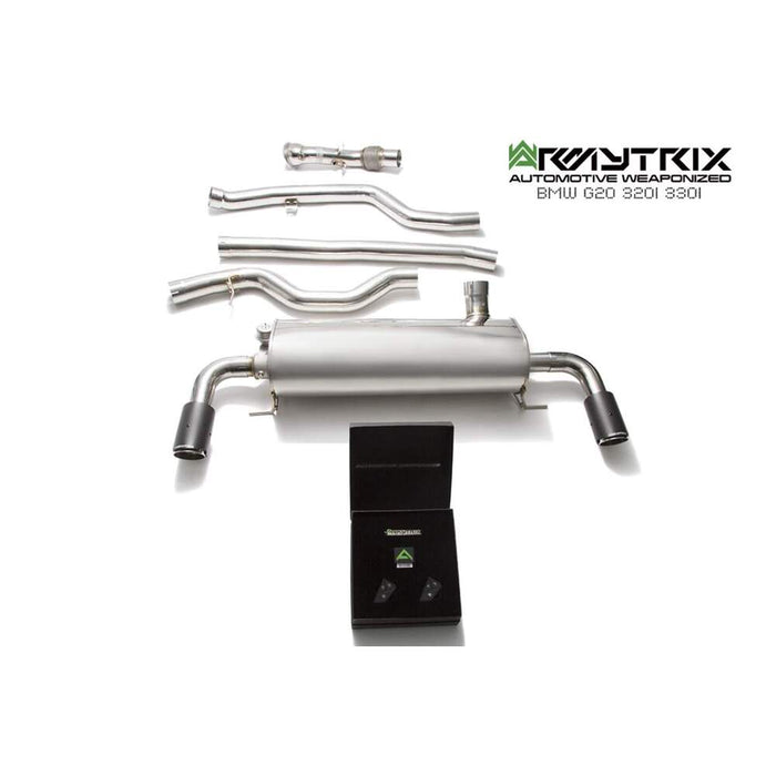 Armytrix Valvetronic Exhaust System for BMW G20 320/330 B48 Non-OPF (2019-present) - BMG23-DS38C 2