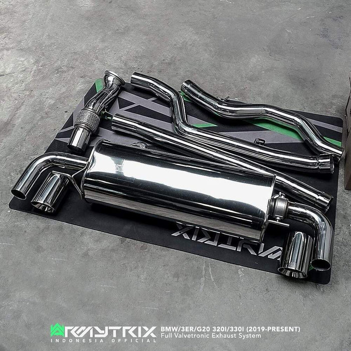 Armytrix Valvetronic Exhaust System for BMW G20 320/330 B48 Non-OPF (2019-present) - BMG23-DS38C 6