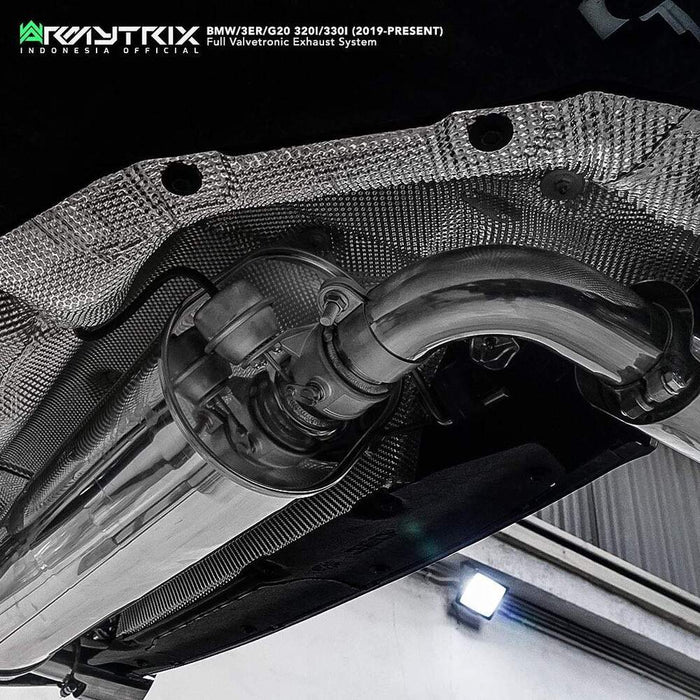 Armytrix Valvetronic Exhaust System for BMW G20 320/330 B48 Non-OPF (2019-present) - BMG23-DS38C 8
