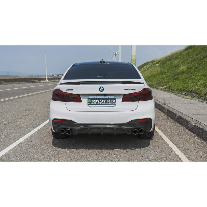 Armytrix Valvetronic Exhaust System for BMW G30/G31 M550i xDrive (2017-2024) - BMG35-QS38C 8