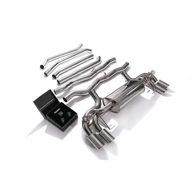 Armytrix Valvetronic Exhaust System for BMW G30/G31 M550i xDrive (2017-2024) - BMG35-QS38C 
