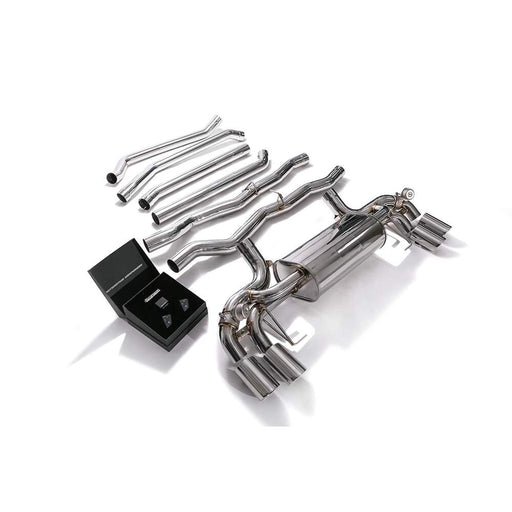 Armytrix Valvetronic Exhaust System for BMW G30/G31 M550i xDrive (2017-2024) - BMG35-QS38C 