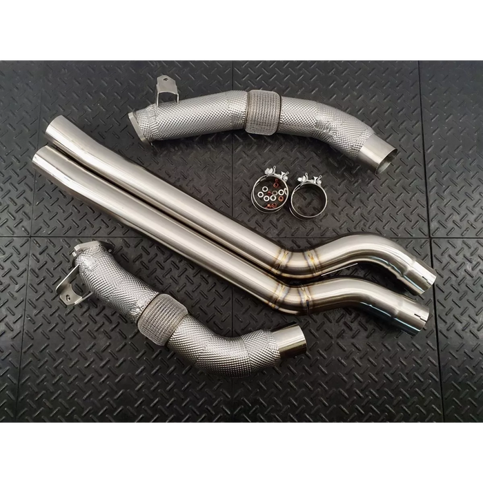RedStar Exhaust Resonator Delete for Audi C8 RS6/RS7
