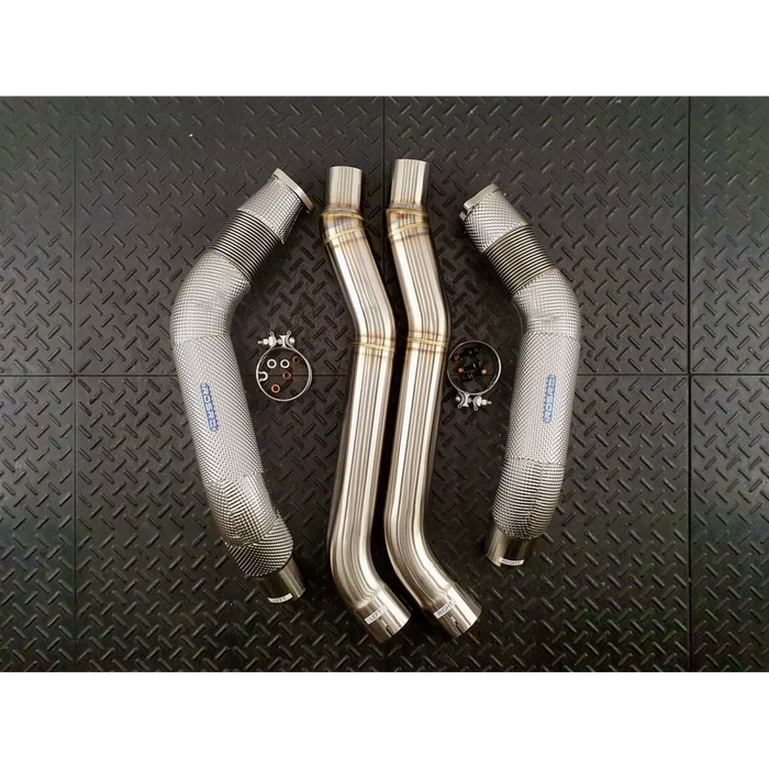 RedStar Exhaust Resonator Delete for Audi C8 S6/S7