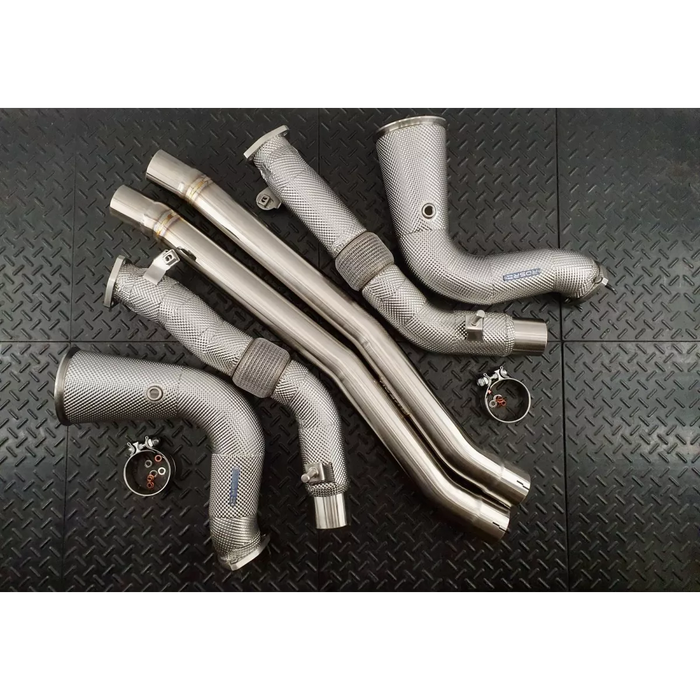 RedStar Exhaust Downpipe + Resonator Delete for Audi RSQ8