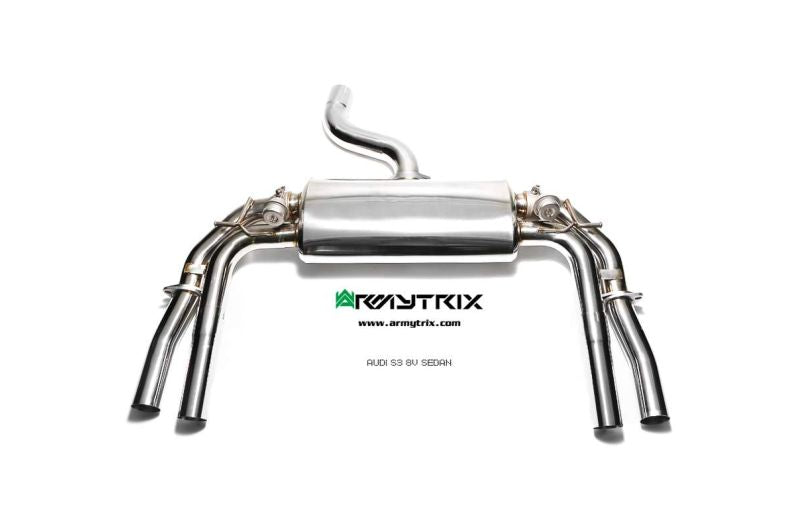 AUDI S3 8V SEDAN (2013-2020) Valvetronic Exhaust System - Armytrix Exhausts