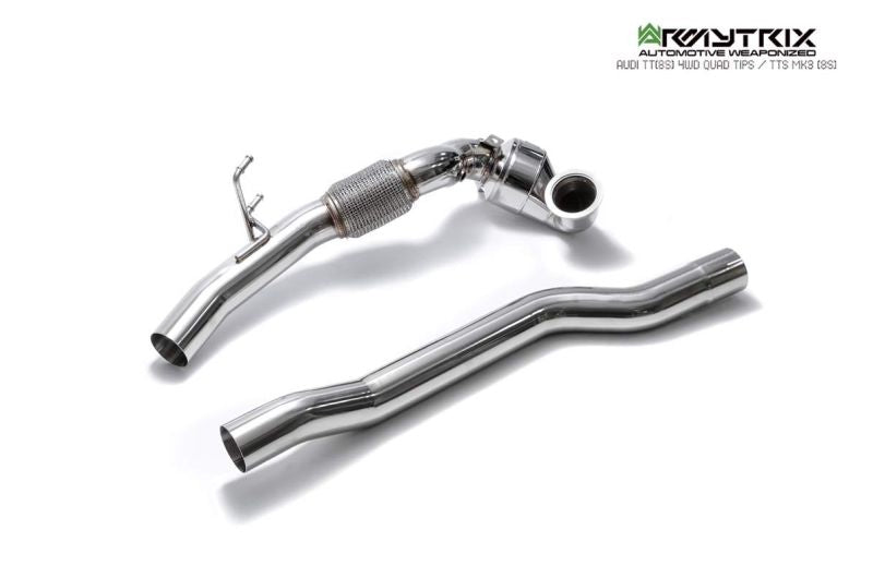 Système d'échappement Valvetronic Armytrix pour Audi TTS 8S MK3 Quattro Coupé sans FAP (2015-2023)