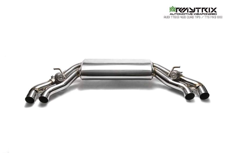 Système d'échappement Valvetronic Armytrix pour Audi TTS 8S MK3 Quattro Coupé sans FAP (2015-2023)
