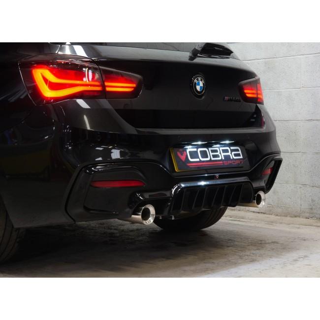BMW M235i (F22) Exhaust Tailpipes - Larger 3.5" M Performance Tips - Replacement Slip-on OE Style