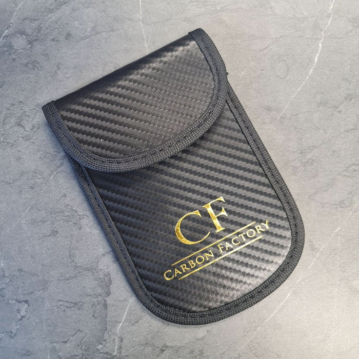 Carbon Factory Car Key Signal Blocker Pouch by Carbon Factory