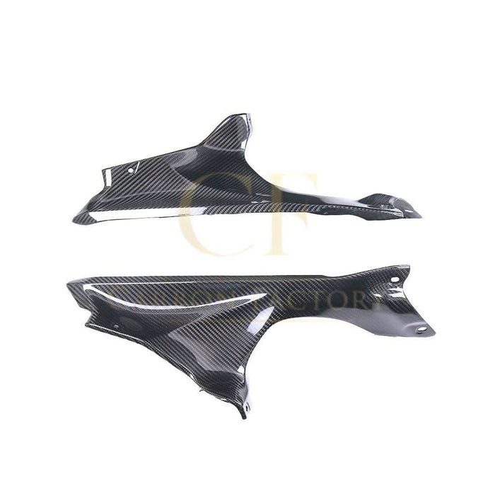 Pre-preg Carbon Fibre Carbon Upper Side Panels for Yamaha R7 2022-2025