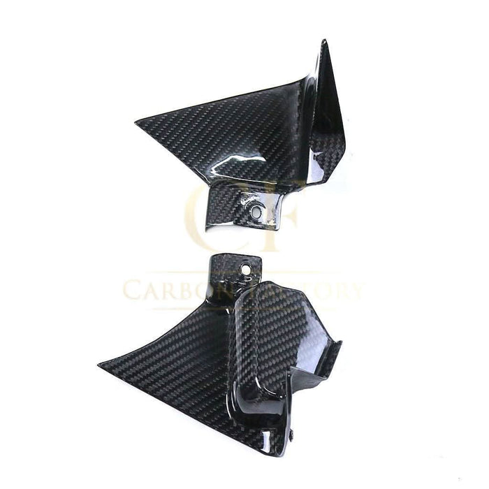 Pre-preg Carbon Fibre Dash Panel Side Covers for Yamaha R1 2020-2024
