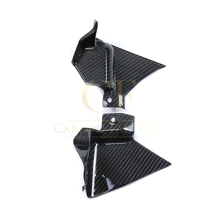 Pre-preg Carbon Fibre Dash Panel Side Covers for Yamaha R1 2020-2024