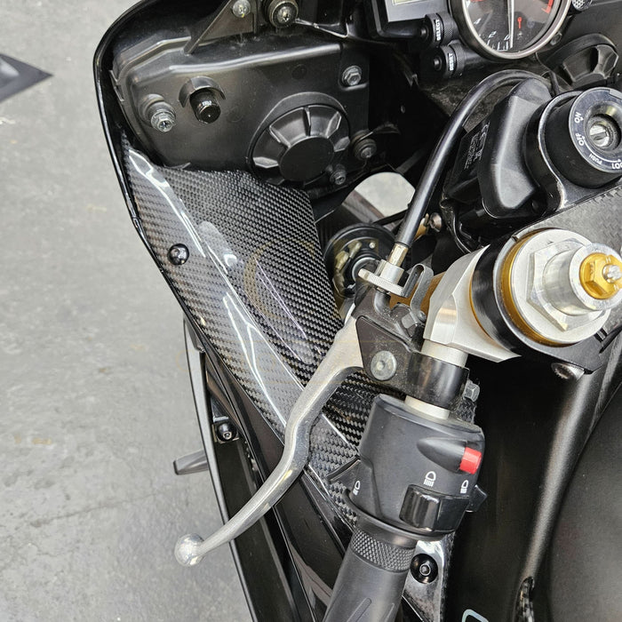 Pre-preg Carbon Fibre Dash Panels for Yamaha R6 2008-2015
