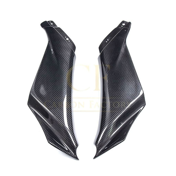 Pre-preg Carbon Fibre Dashboard Side Panel Covers for Yamaha R1 2020-2024