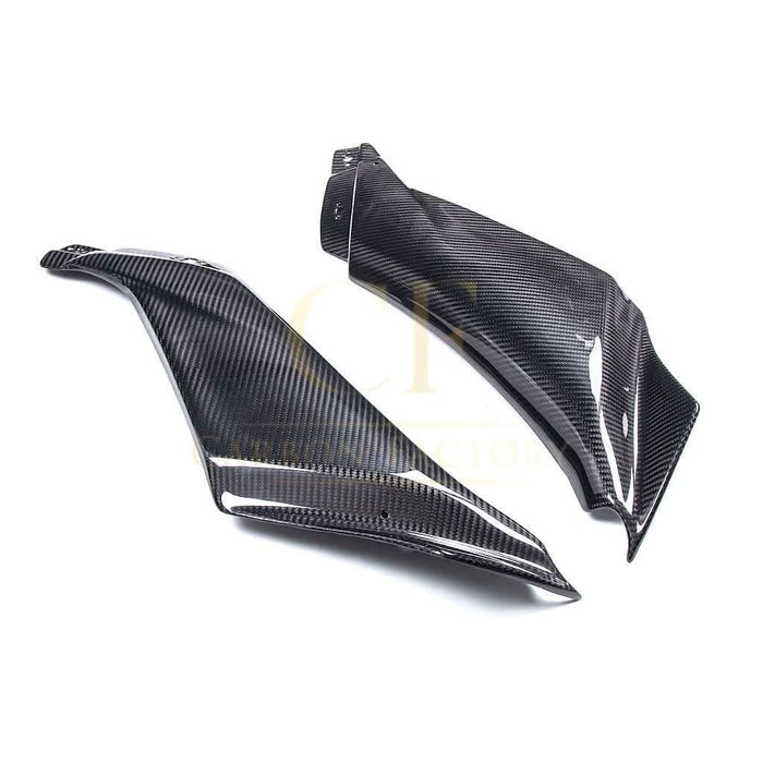 Pre-preg Carbon Fibre Dashboard Side Panel Covers for Yamaha R1 2020-2024