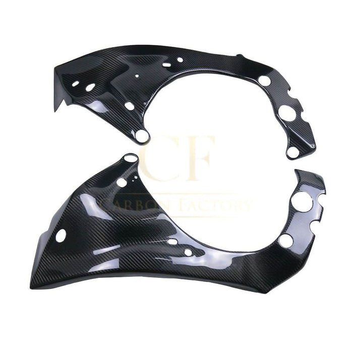 Pre-preg Carbon Fibre Frame Covers for Yamaha R1 2015-2024