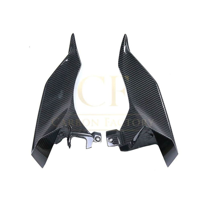 Pre-preg Carbon Fibre Front Dash Panel Side Covers for Yamaha R1 2020-2024