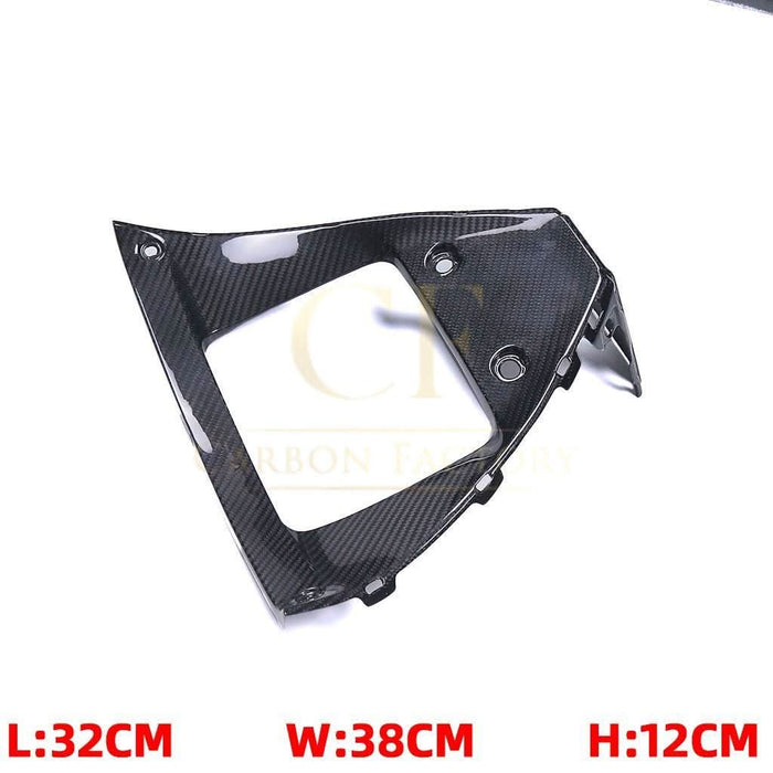 Pre-preg Carbon Fibre Radiator Guard for Yamaha R1 2020-2024