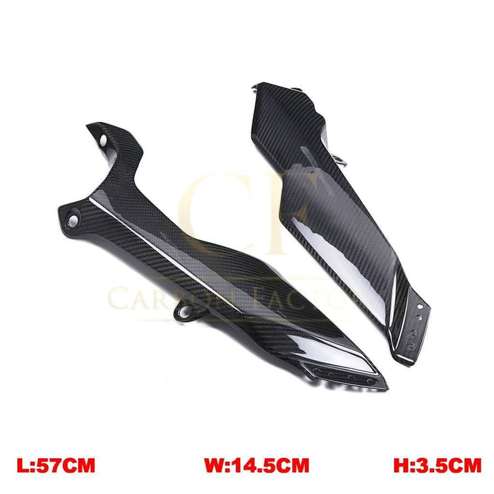 Pre-preg Carbon Fibre Seat Lower Side Panels for Yamaha R7 2022-2025