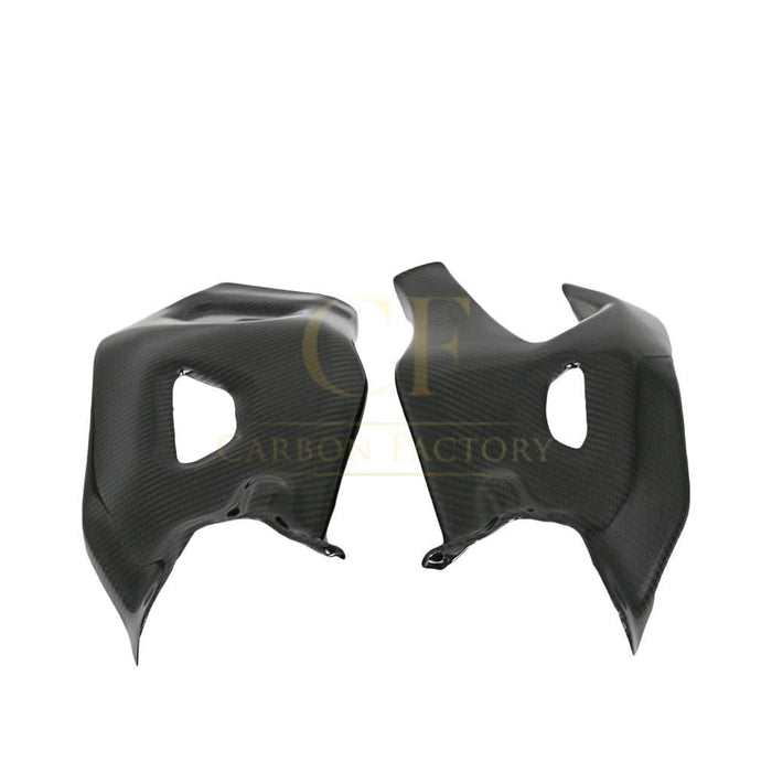 Pre-preg Carbon Fibre Swingarm Covers Protectors for Yamaha R1 2015-2024