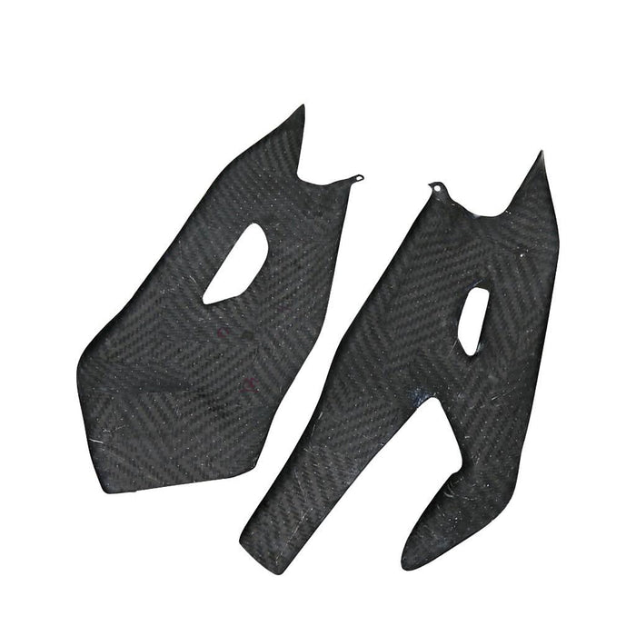 Pre-preg Carbon Fibre Swingarm Covers Protectors for Yamaha R1 2015-2024