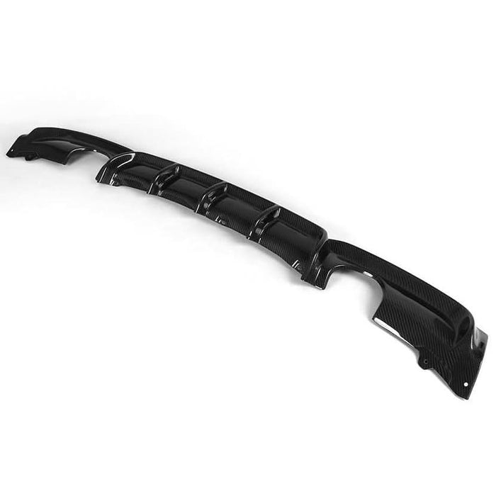 Carbon Fibre Rear Diffuser Dual Exhaust for BMW F30 F31 3 Series 12-19