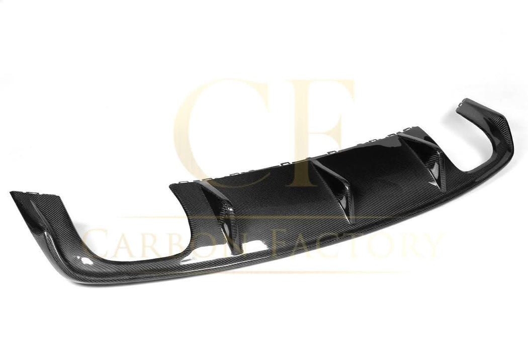 Carbon Fibre Rear Diffuser (Quad Exhaust) for Audi A3 S Line S3 Saloon 13-15