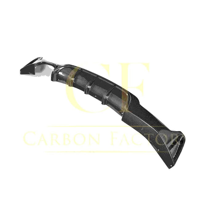 Carbon Fibre Rear Diffuser Twin Exhaust for BMW F32 F33 F36 4 Series 14-20