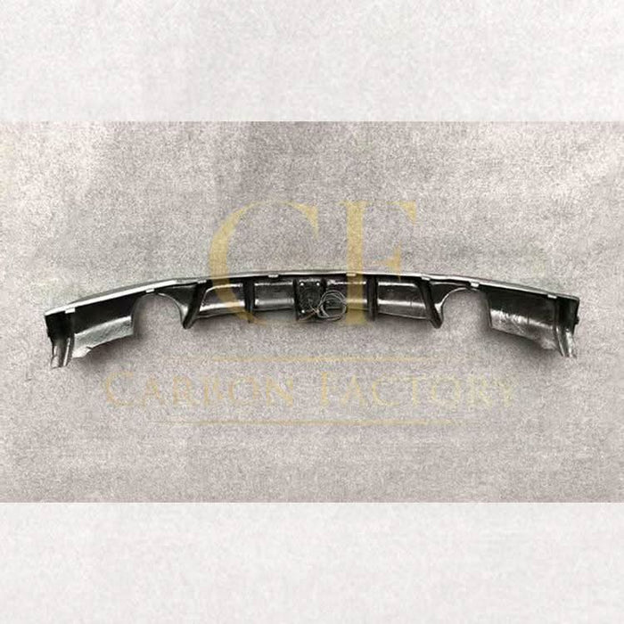 Carbon Fibre Rear Diffuser with LED Light Dual Exhaust for BMW F30 F31 3 Series 12-19