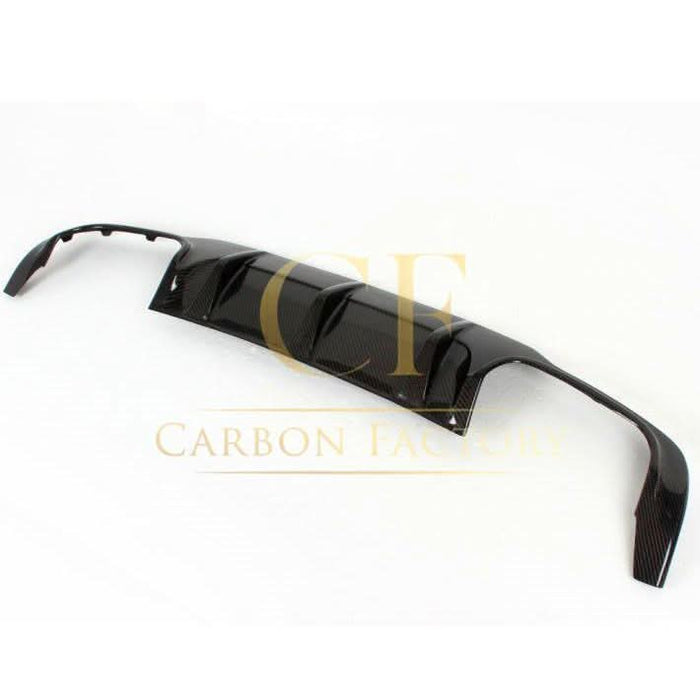 Carbon Fibre Small Fin Rear Diffuser for Mercedes Benz W204 C63 Facelift 12-14