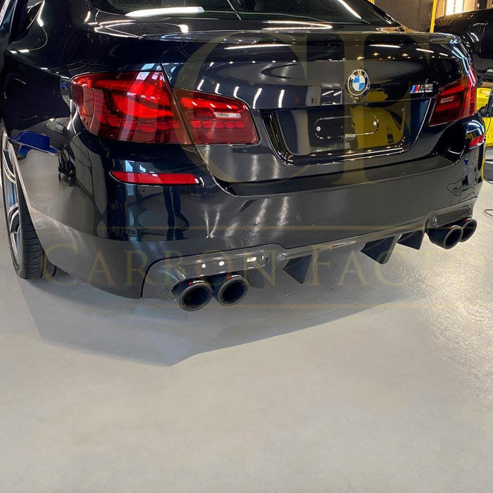 DTM Style Carbon Fibre Rear Diffuser for BMW F10 M5 10-17