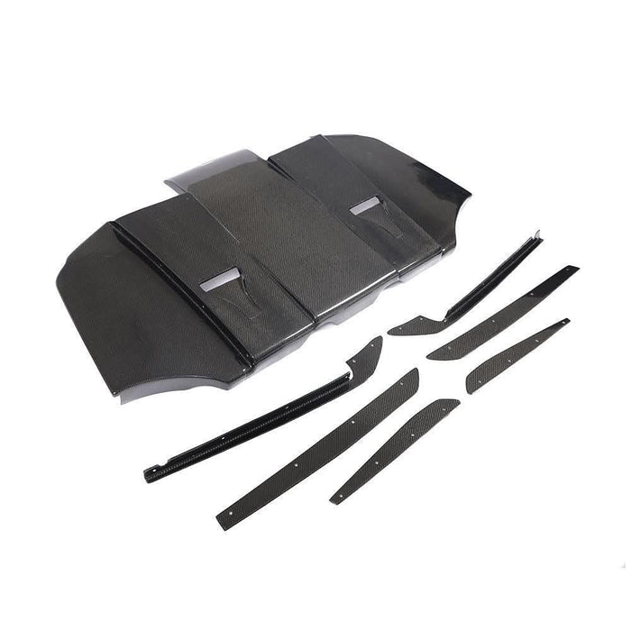 GT Style Carbon Fibre Rear Diffuser for BMW E92 E93 M3 07-13