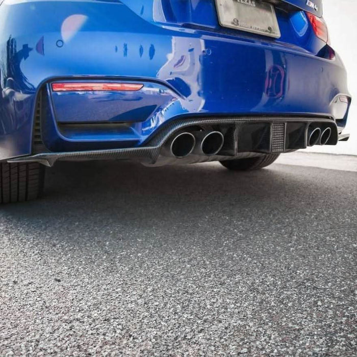 KS Style Carbon Fibre Rear Diffuser for BMW F80 M3 F82 F83 M4 14-20