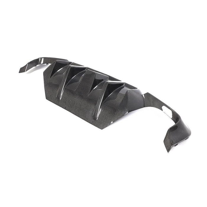 LED Style Carbon Fibre Rear Diffuser for BMW F10 5 Series 10-17