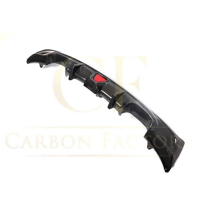 LED Style Carbon Fibre Rear Diffuser for BMW F22 2 Series M Sport 14-21